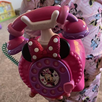 Just Play Disney Junior Minnie Mouse Ring Me Téléphone rotatif avec  lumières et sons, téléphone de jeu de simulation pour enfants, multicolore,  taille S : : Jeux et Jouets