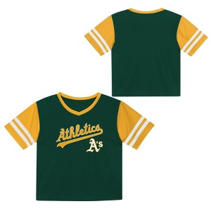 MLB Oakland Athletics Toddler Boys' Pullover Team Jersey - 1 of 3