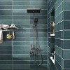 FUFU&GAGA Thermostatic Bathroom Shower System with Multiple Spray Modes,LED Display - 2 of 4