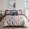 Festive Nutcrackers Tree Applique Pillow 14x18 - Levtex Home - 3 of 3
