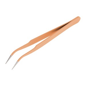 Unique Bargains Durable Eyelashes Tweezers for Bathroom 1 Pc - 1 of 4
