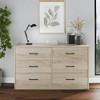 Ameriwood Home BrEZ Build Collection Pearce Wide 6 Drawer Dresser - 3 of 4
