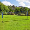 Soozier 14' Badminton Net, Portable Volleyball Net for Tennis, Badminton and Pickleball Backyard Games - 3 of 4