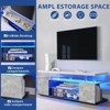 KTMBDW  TV Stand for 60/70 Inch TV, Modern TV Stand, TV Console Entertainment Center with Storage for Living Room, Bedroom - 3 of 4