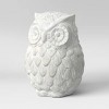 5.75" Cement Garden Owl Figurine Gray - Smith & Hawken™ - image 3 of 3
