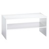 ClosetMaid 24 Inch Wide and 11.7 Inch Tall Horizontal Stackable Closet Storage Shoe Organizer for Entryways, Hallways, and Mudrooms, White - 3 of 4