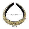 Unique Bargains Women's Bling Rhinestone Padded Hairband Hair Accessories 1.18 Inch Wide 1 Pc - 4 of 4