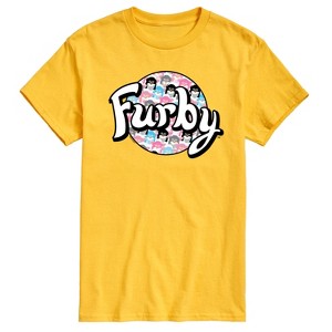 Men's - Furby - Furby Logo Circle Short Sleeve Graphic T-Shirt - 1 of 4