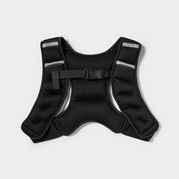 Hyperwear Hyper Vest ELITE Thin Adjustable Weighted Vest with Zipper 20lbs  - M