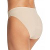 TC Fine Intimates Womens Wonderful Edge Micro Matte Hipster Panties (Deep Black, Small) - 2 of 4