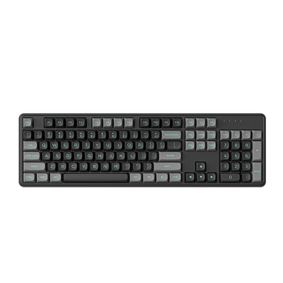 ZT104 mechanical keyboard, office gaming keyboard cap (Black)