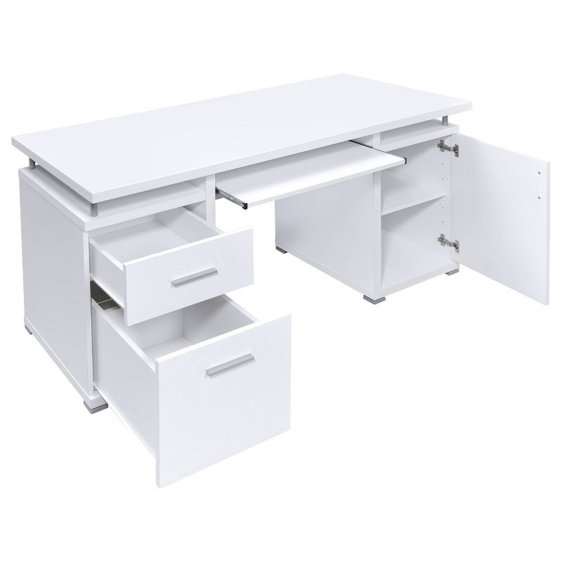 Tracy 2 Drawer Office Desk - Coaster, 4 of 13