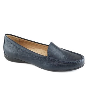 Marc Joseph New York | Womens Leather Slip On Lake Road Venetian Driver Loafers - 1 of 4