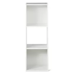 11" 3 Cube Organizer Shelf White - Room Essentials™