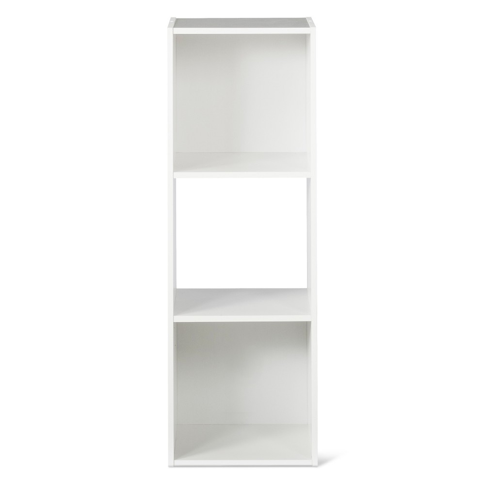 3-Cube Organizer Shelf White 11 - Room Essentials