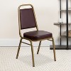 Flash Furniture HERCULES Series Trapezoidal Back Stacking Banquet Chair with 2.5" Thick Seat - 2 of 4