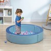 Outsunny Indoor/Outdoor Memory Foam Ball Pit for Toddlers 1-3 Sensory Toy - 3 of 4