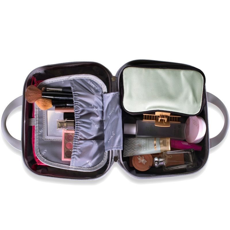 AMKA Varsity 2-Piece Carry-On Spinner Weekender Bag Luggage Sets, 4 of 8