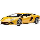 Lamborghini Aventador S New Giallo Orion/ Pearl Yellow 1/18 Model Car by Autoart
