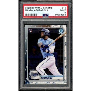 Randy Arozarena Rookie Card 2020 Bowman Chrome #11 - 1 of 2