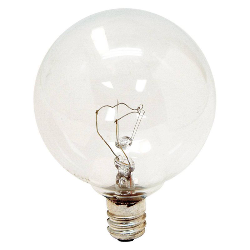 GE 60W 4pk G16 Incandescent Light Bulb White/Clear, 3 of 7