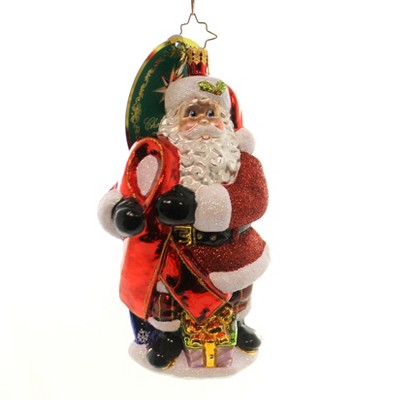 Christopher Radko Caring Claus Aids Awareness Charity  -  Tree Ornaments