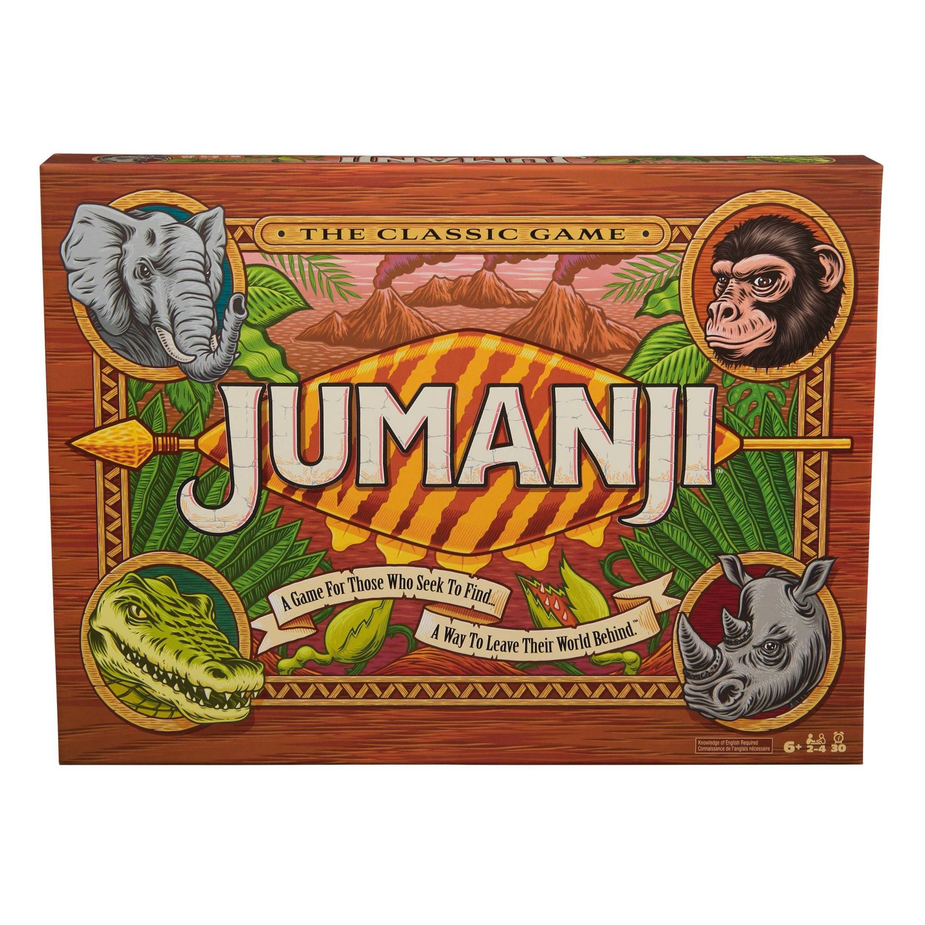Spin Master Games Jumanji Board Game 30th Anniversary Edition