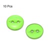 Unique Bargains Round Resin 2-Hole Fish Eye Craft Replacement Sewing Button 10 Pcs - 3 of 4