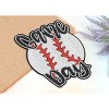 Baseball Mama Sequin Iron On Patches Game Day Applique Large Patch Accessory Clothes Jacket Uniform Backpack DIY Decor - 2 of 4
