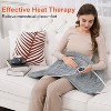 Extra Large Heating Pad 33"x17", Electric Heat Pad with 4 Temperature Settings & 2H Auto Shut Off, Moist/Dry Therapy for Back, Shoulder, Cramps - 2 of 4