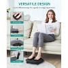 Nekteck Foot Massager with Heat - Shiatsu Electric Kneading for Plantar Fasciitis - Infrared & Power Cord - Black - 3 of 4