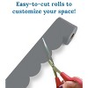Carson Dellosa Education 65' Steel Gray Rolled Scalloped Bulletin Board Borders (1 roll) - 4 of 4