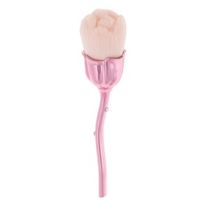 Unique Bargains Flower Shape Powder Brush 1 Pc - 1 of 4