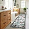 Nasitip Traditional Jungle Animals Pattern Area Rug Non-Slip Washable for Living Room，Bedroom，Entryway - 2 of 4