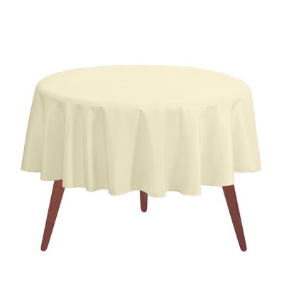 Gee Di Moda Round Tablecloth - Heavy Duty Washable Polyester