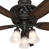 54" Promenade Ceiling Fan with Remote (Includes LED Light Bulb) - Hunter Fan - 4 of 4