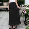 Anna-Kaci Women's Maxi Bohemian Layered Skirt for Casual Looks - 2 of 4