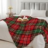 Lomsoe Christmas Themed Flannel Blanket - Exquisite Design, Suitable for All Seasons, Nap, Office, Sofa, Car - Perfect Gift Choice. - 2 of 4