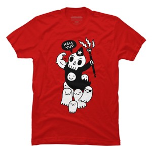 Men's Design By Humans Super Duper Necromancer By obinsun T-Shirt - 1 of 4
