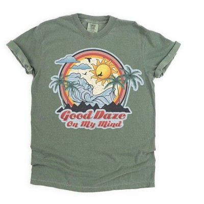 Simply Sage Market Women's Good Daze On My Mind Short Sleeve Graphic Tee