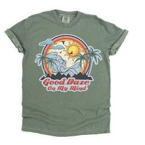 Simply Sage Market Women's Good Daze On My Mind Short Sleeve Graphic Tee - 1 of 2