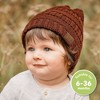 KeaBabies 3pk Warmzy Baby Beanies, 0-36 months Baby Hats, Kids Winter Hat for Baby Boys, Girls, Newborn, Infant, Toddler - 2 of 4