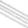 John Bead Stainless Steel Jewelry Making Findings Silver Rolo Chain 1m with 1.5x1.2mm Links - 2 of 4