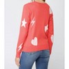 Women's Heart Star Lightning Sweater - Fate M - 2 of 2