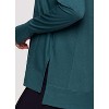 RBX Active Women's Ultra Lightweight French Terry Pullover Long Sleeve Yoga Tunic with Thumbholes - 4 of 4
