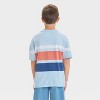 Boys' Short Sleeve Chest Striped T-Shirt - Cat & Jack™ - 2 of 3