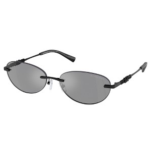 Michael Kors MANCHESTER MK 1151 1005/1 Womens Oval Sunglasses Black 58mm - 1 of 3