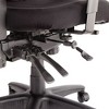 Alera Alera Elusion Series Mesh Mid-Back Multifunction Chair, Supports Up to 275 lb, 17.7" to 21.4" Seat Height, Black - 3 of 4