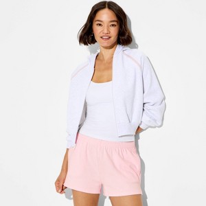 Women's Campus Mid-Rise Pull-On Shorts - Wild Fable™ - 1 of 3