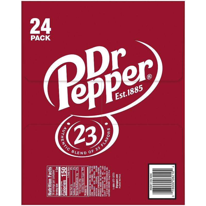 Dr Pepper - 24pk/12 fl oz Cans, 6 of 12